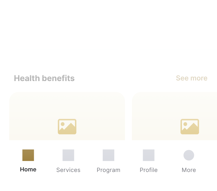Fixed bottom menu