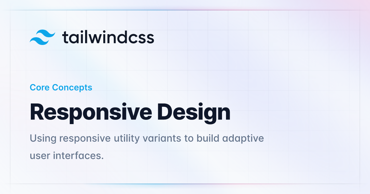 TailwindCSS Responsive Design